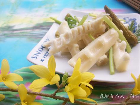 傣味泡椒春笋的做法(挑选春笋窍门)